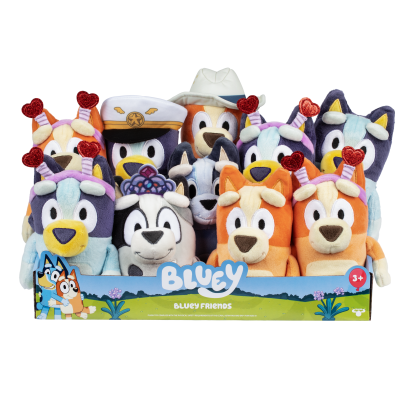 Shopkins Bluey S12 Plush Single Pack CDU